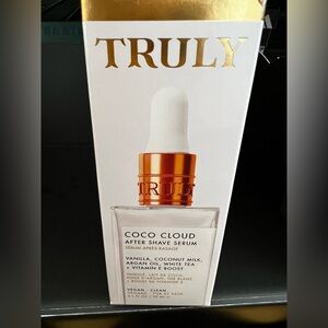 TRULY Coco Cloud After Shave Serum - White and Orange